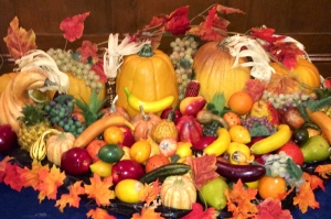 Cornucopia by Joyce Lethworth- A symbol that with God, there is always more than enough.